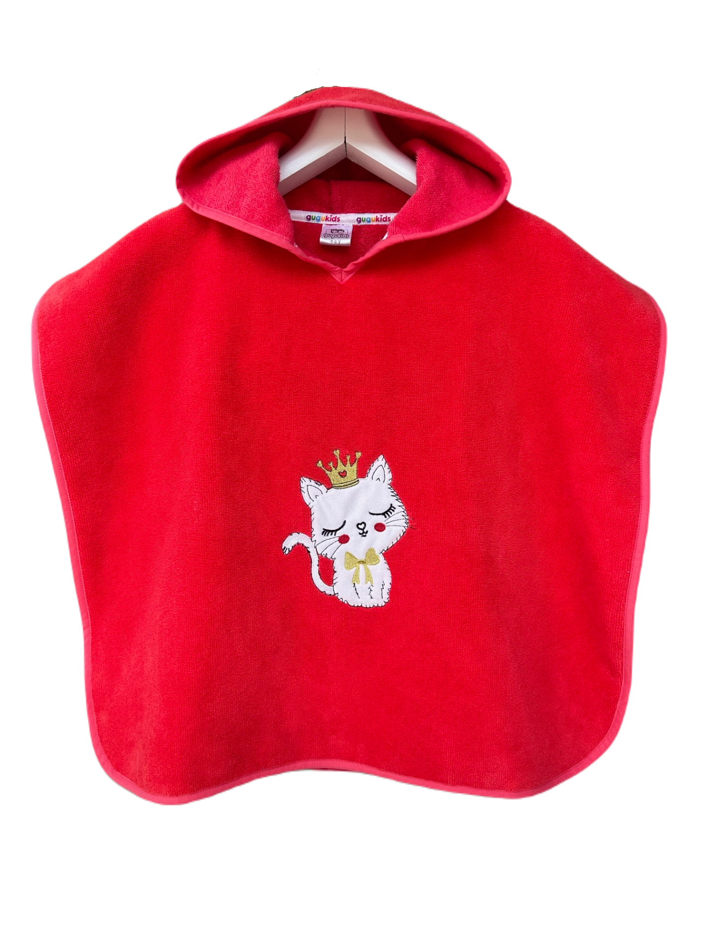 Kedicik Kırmızı Panço